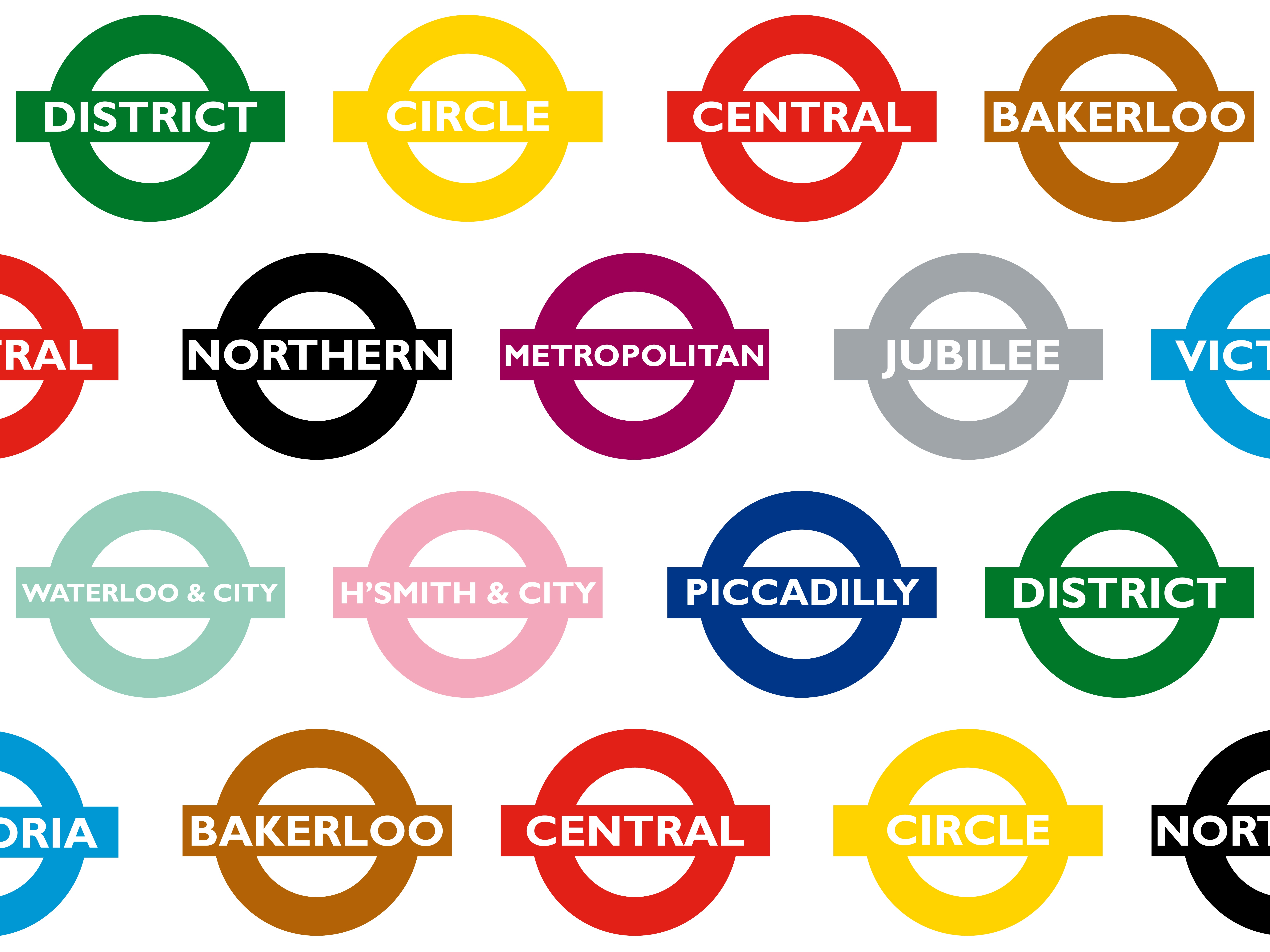 London Underground Colors | Hot Sex Picture