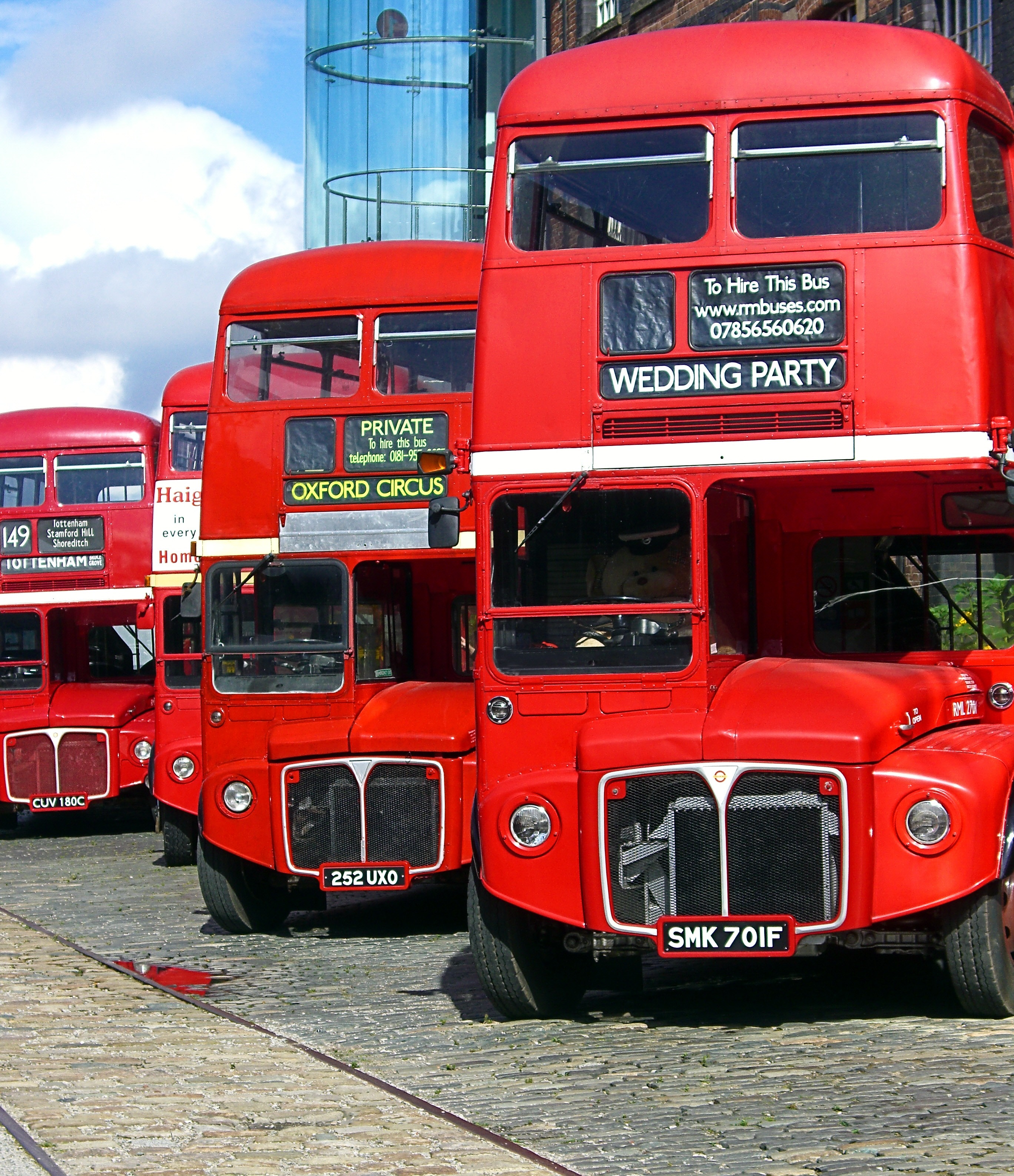 The retro bus fleet