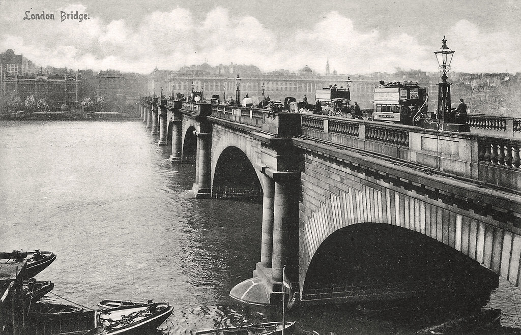 The old London bridge
