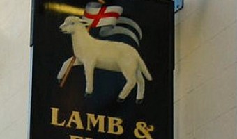 The Lamb and Flag